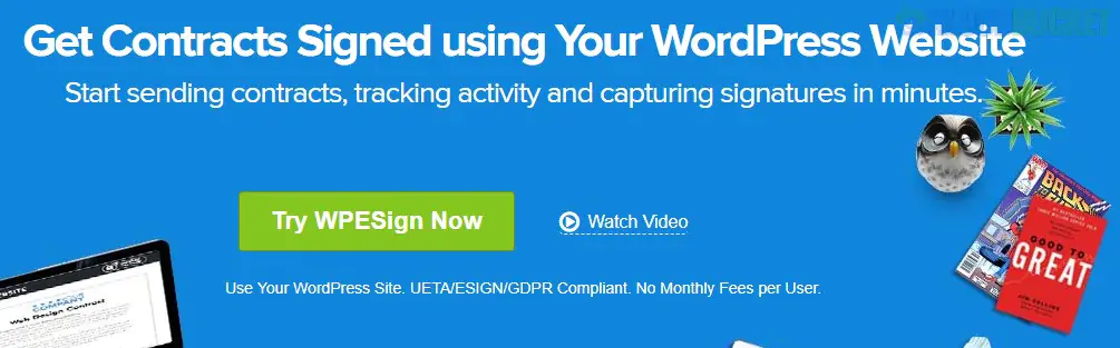 WP E-Signature - Get Contracts Signed using Your WordPress Website 1.9.2