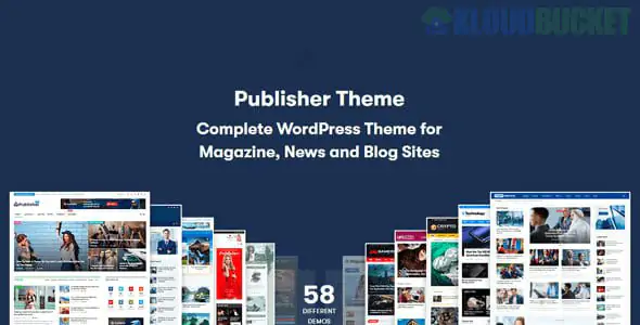 Publisher Theme Magazine Blog Newspaper and Review 7.12.0