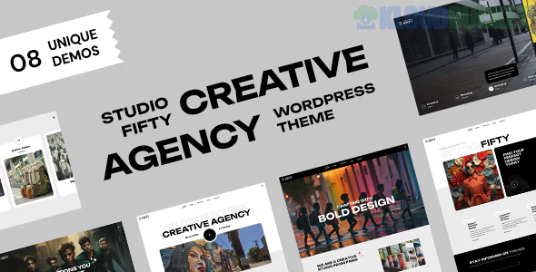 StudioFifty - Creative Agency and Portfolio WordPress Theme 1.0.2