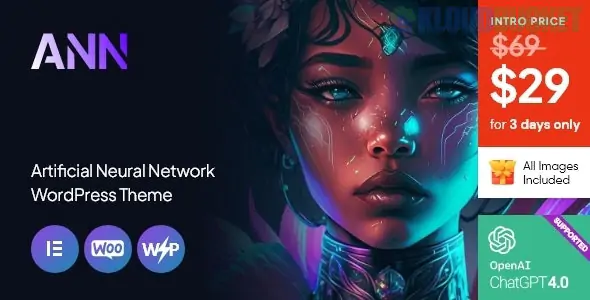 ANN - Artificial Neural Network AI WordPress Theme 1.1.0