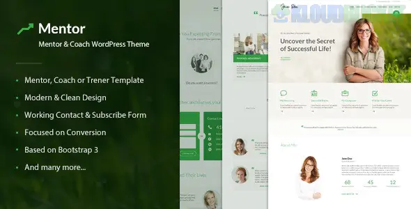 Mentor – Personal Development Coach WordPress Theme 2.3.2