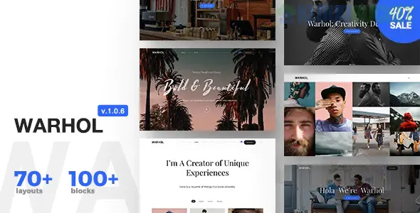 Warhol - Responsive Multipurpose WordPress Theme for Creatives 1.0.21