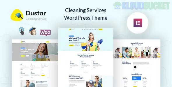 Dustar - Cleaning Services WordPress Theme 1.0.5