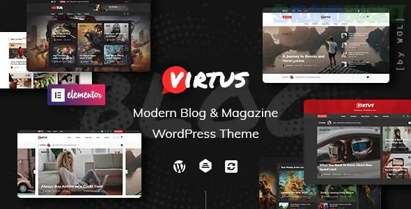 Virtus - Modern Blog & Magazine WordPress Theme 1.2.2