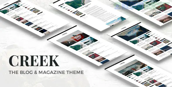 Creek - Classic Elegant Magazine WordPress Theme