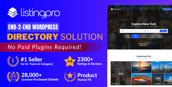 ListingPro Theme | WordPress Directory & Listing Theme 2.9.6