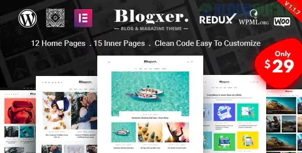 Bloxer - Blog & Magazine WordPress Theme 1.2.4