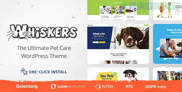 Whiskers - Pets Store | Vet Clinic | Animal Adoption 1.1.8
