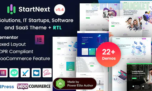 StartNext Theme | IT Startup & Technology Services WordPress Theme 4.7.0