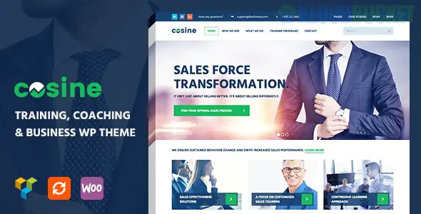 Cosine - Training, Coaching & Business WordPress Theme 1.0.8