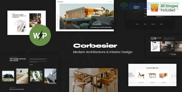 Corbesier - Architecture & Design Interior & Exterior Modern WordPress Theme 1.22