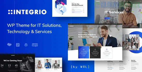 Integrio - IT Solutions and Services Company WordPress Theme 1.1.6