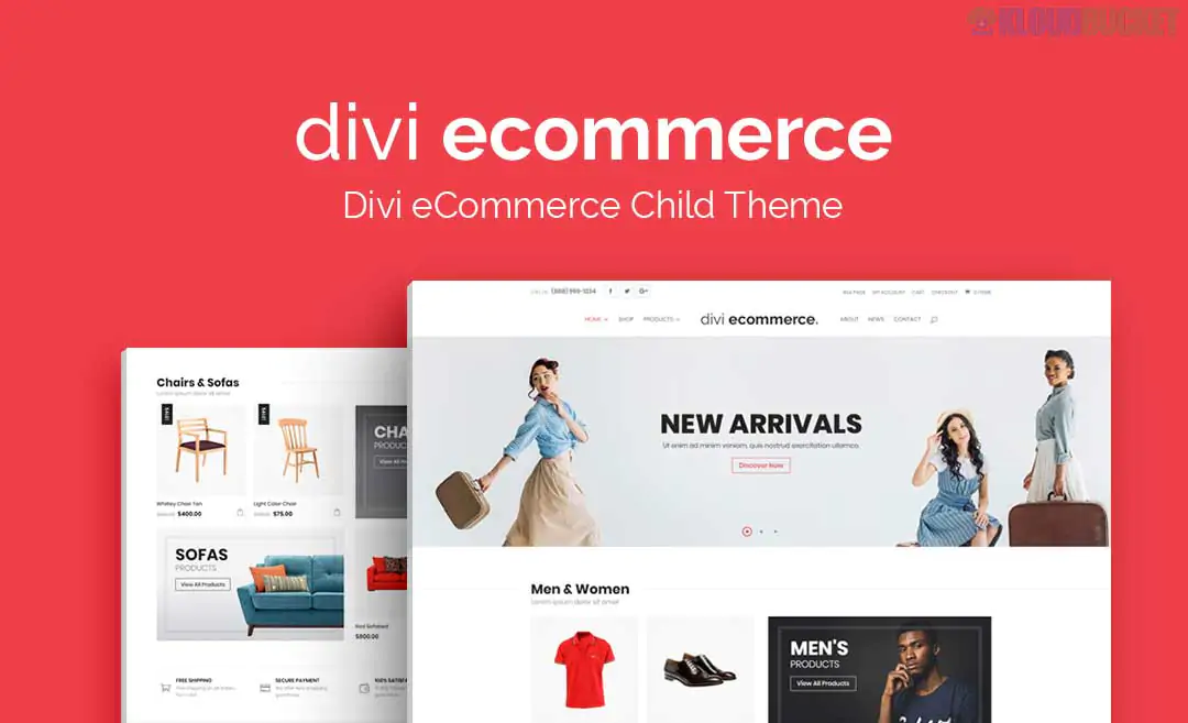 Divi Ecommerce - Woocommerce Divi Child Theme 1.3.4