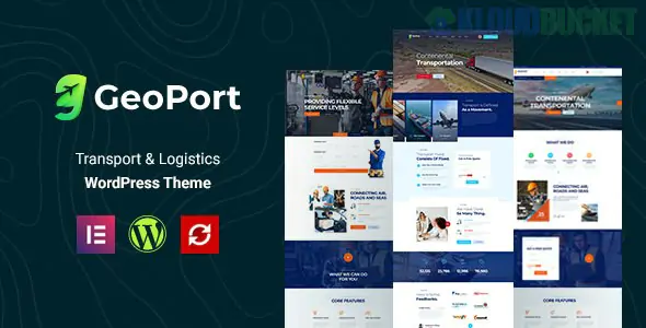 Geoport - Transport & Logistics WordPress Theme 3.0.3