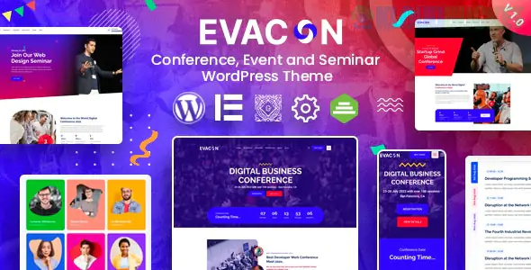 Evacon - Event & Conference WordPress Theme 1.0.10