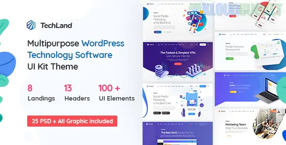 Techland - Multipurpose Technology WordPress Theme 1.9.0