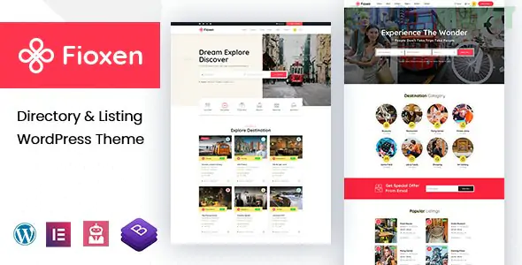 Fioxen - Directory Listing WordPress Theme 1.2.3