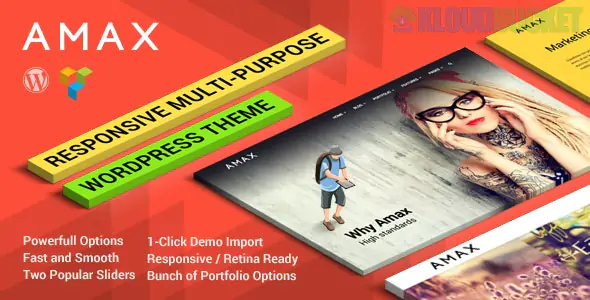 Amax - Responsive Multi-Purpose WordPress Theme 1.1.10