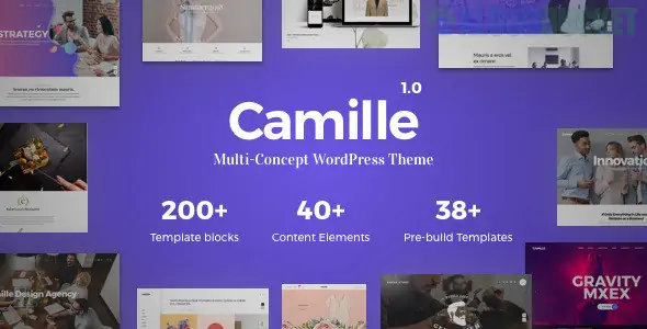 Camille - Multi-Concept WordPress Theme 1.3.0