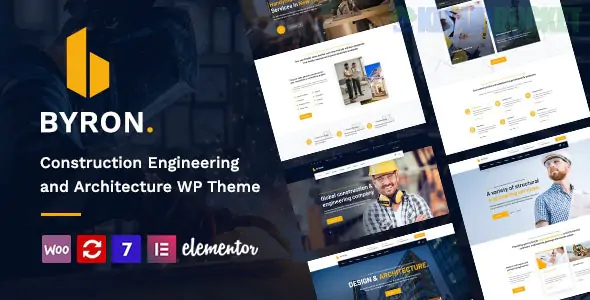 Byron | Construction and Engineering WordPress Theme 1.25
