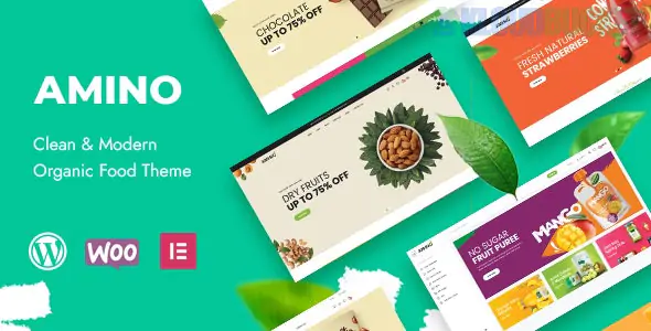 Amino - Organic & Food WordPress Theme 1.0.1
