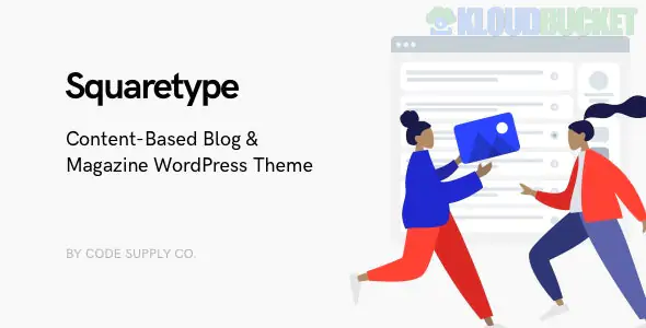 Squaretype | Modern Blog WordPress Theme 3.1.1