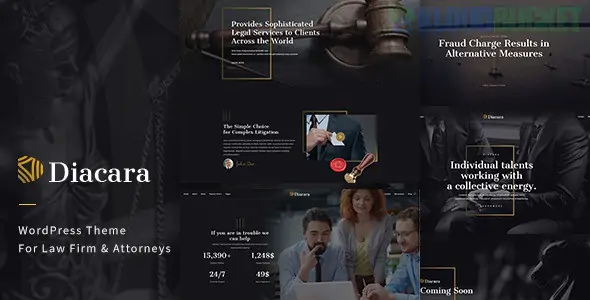 Diacara - WordPress Theme For Law Firm & Attorneys 1.2