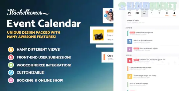 Stachethemes Event Calendar - WordPress Events Calendar Plugin 5.4.1