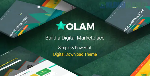 Olam Theme | Easy Digital Downloads Marketplace WordPress Theme 5.3.1