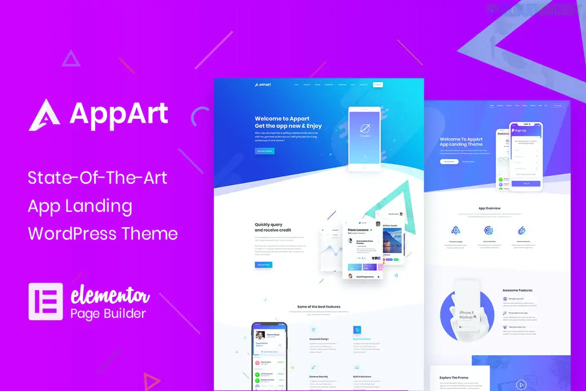AppArt - Creative WordPress Theme For Apps, Saas & Software 3.0.4