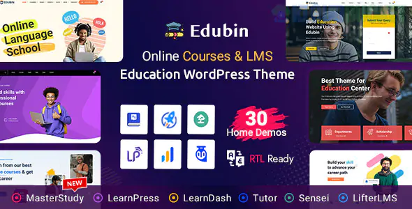 Edubin | Education WordPress Theme 9.4.3