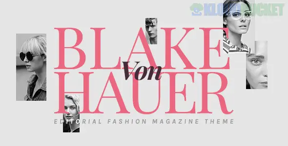 Blake von Hauer - Editorial Fashion Magazine Theme 6.0.6