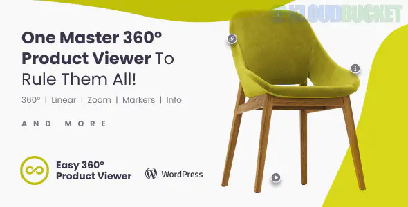 Easy 360° Product Viewer Wordpress & WooCommerce Plugin 5.0