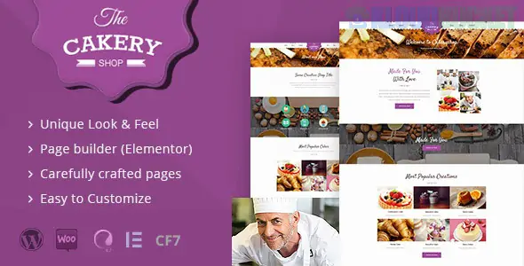 Cakeryshop - Cake WordPress Theme 2.2