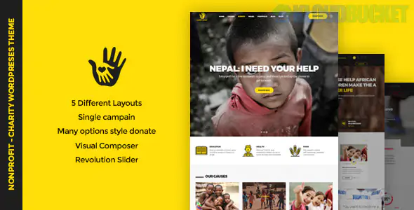 CharityHeart Theme | Charity Responsive WordPress Theme 1.9