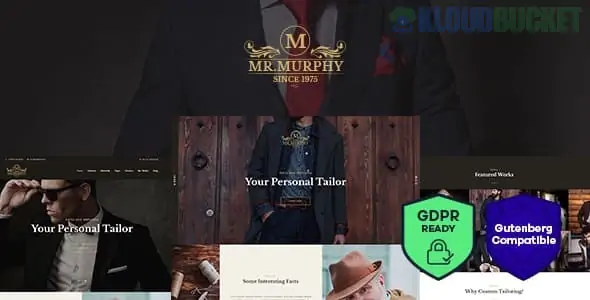 Mr. Murphy - Custom Dress Tailoring Clothing WordPress Theme 1.2.12