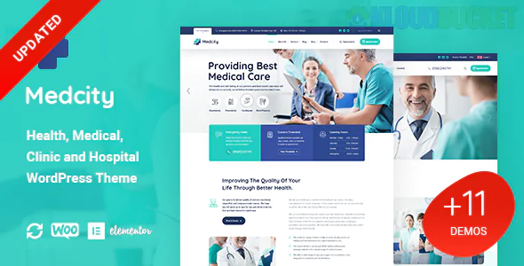 Medcity Theme | Health & Medical WordPress Theme 1.1.4