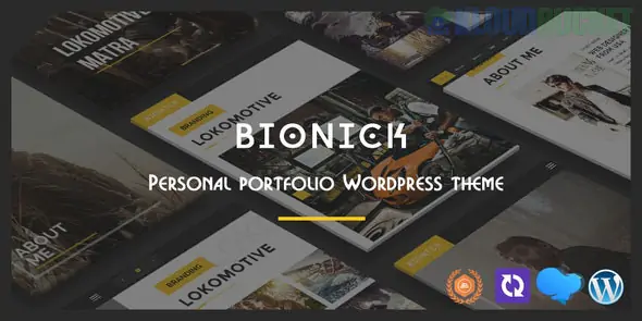 Bionick | Personal Portfolio WordPress Theme 8.1.4