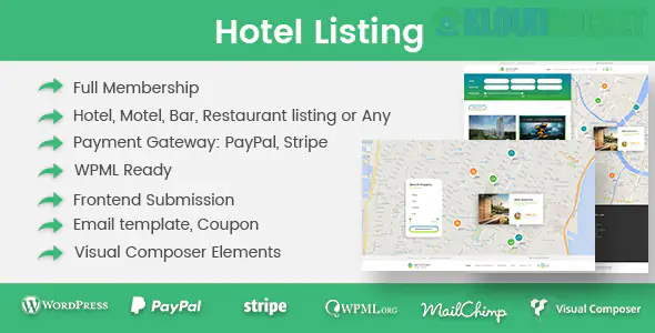 Hotel Listing WordPress Plugin 1.4.0