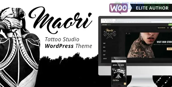 Maori - Tattoo Studio WordPress Theme 1.5.1