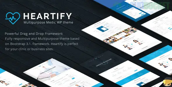 Heartify - Medical Health & Clinic WordPress Theme 1.2