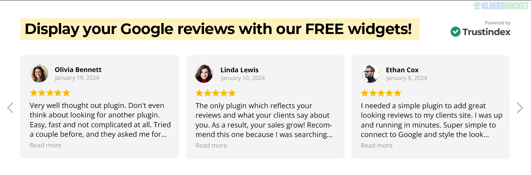 Widgets for Google Reviews (Unlimited Downloads) 12.80