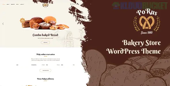Porus - Bakery Store WordPress Theme 1.1.6