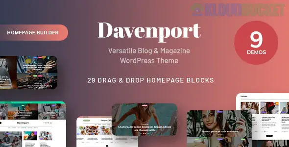 Davenport - Versatile Blog and Magazine WordPress Theme 1.2.4