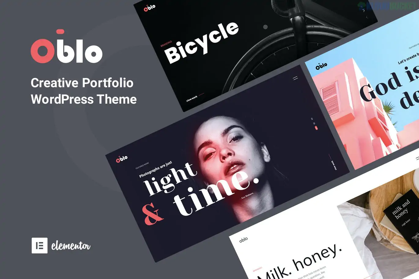 Oblo - Portfolio Showcase WordPress Theme 2.2.5