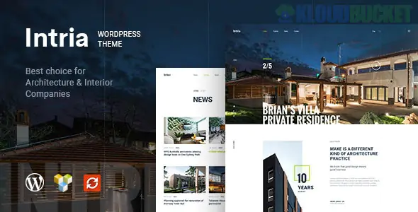 Intria - Architecture and Interior WordPress Theme 1.0.9