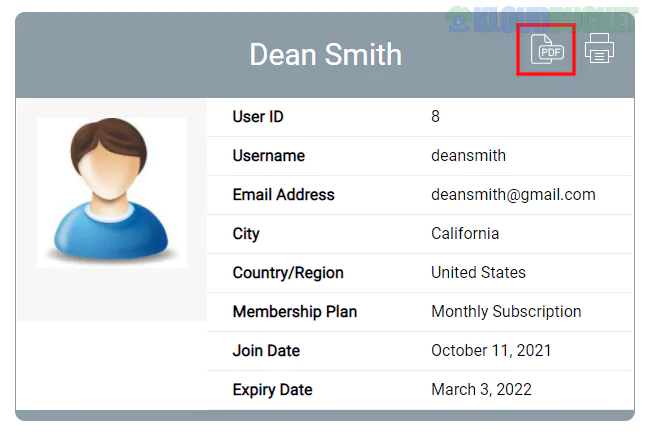 ARMember PDF Creator Addon