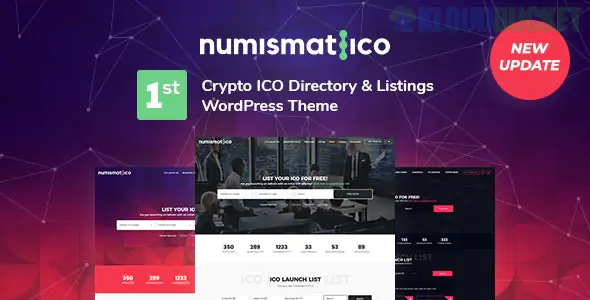 Numismatico - Cryptocurrency Directory & Listings WordPress Theme 1.1.1