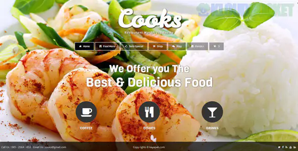 Cooks - Restaurant WordPress Theme 1.9.1