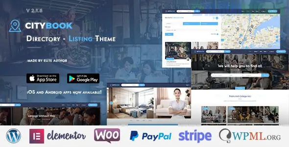 CityBook | Directory & Listing WordPress Theme 2.5.1